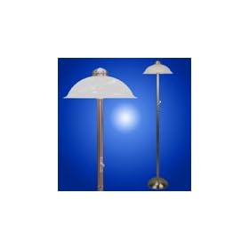 70w HD Serenity Nickel Floor Lamp