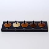 Naef/ネフ社　Holzkreiselset 5-Teilig/木のコマ5ヶセットの画像