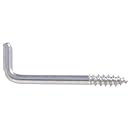 The Hillman Group 320498 .080 x 1" Zinc-Plated Square Bend Hook 100-Pack