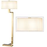 Clare Floor Lamp Antique Silver by Robert Abbey S149