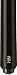 McDermott Handcrafted Cues - Alpha Plus Pacific - Black
