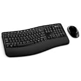 MICROSOFT WIRELESS COMFORT DESKTOP 5000 PACK TECLADO + RATON ERGONOMICO