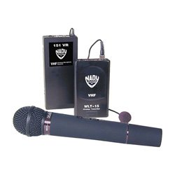 Nady 151 VR-HT Video Wireless Lavalier System, with 151VR Receiver, WLT Omni Lavalier Transmitter with Audio Cable