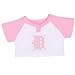 Build-A-Bear Workshop Detroit Tigers Pink Raglan Tee