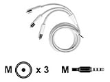 Apple iPod AV Cable - Video / audio cable - composite video / audio - RCA (M) - mini-phone 3.5 mm (M)