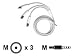 Apple iPod AV Cable - Video / audio cable - composite video / audio - RCA (M) - mini-phone 3.5 mm (M)