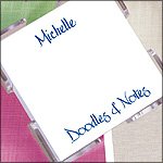 SALE. Mini-Squares, 200 Personalized Memo Sheets