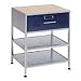American Furniture Alliance Locker Night Stand, 4 Color Panel only