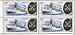 Image: Russian Russia Soviet Union Postage Stamps Block of 4 Research Ships & Portraits Issued 25 Dec 1979 "Valkanolog" 1k MNH