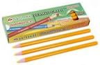 Pencil Glass Art Yellow Color Nanmee 12 Pcs.of Box Pencil Glass Tile