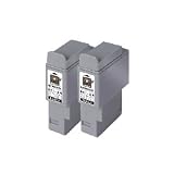 Rhinotek s Canon BCI-24B-Compatible Black Ink Cartridge Twin Pack (BCI-24B-R2)