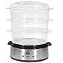 Kalorik DG-16271 800-Watt 3-Tier Food Steamer with Stainless-Steel Base