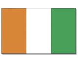 5 Stueck Stockflaggen Elfenbeinkueste 30*45 cm Fahne Flagge
