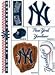 New York Yankees 11 x 17 Window Clings