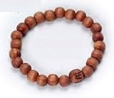 All Natural Handmade Plain Cedar Prayer Bracelet (elastic thread) - 8mm Prayer Bracelet