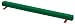 Textured Vinyl Covered Beams - Green, 6' Long - Gymnastics