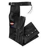 Harley Davidson Women's Stock Leather Chaps. Bar & Shield logo. 98090-06VW