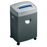 3000CC Medium-Duty Shredder, Cross Cut, 9 Throat, 15 Sheet Capacity, Gray