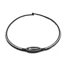 Phiten Sport Type Titanium Necklace - Black/White