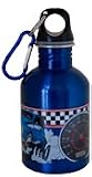Stainless Steel Water Bottle 10 oz - Blue Cars