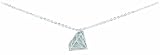 Sex and the City Big Closet Diamond Charm Sterling Silver Necklace, 18