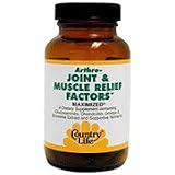 Arthro-Joint & Muscle Pain Relief Factors 60 Softgel, Country Life