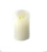 Real Melted Wax Smart Candle 3×5″ Amber Flame includes 2x AA Batteries