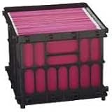ELDON OFFICE PRODUCTS / Letter/legal crate-a-file, 14w x 17d x 11-1/4h, black / RUB44806 / Sold as 1 Each / Mfr Part # 44806 \*/ Letter/legal crate-a-file, 14w x 17d x 11-1/4h, black