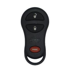 1999 99 Jeep Grand Cherokee Keyless Entry Remote - 3 Button by Jeep