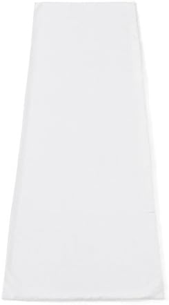 Body Pillowcase With Zipper Enclosure Microfiber 110 GSM Ultra Soft - Breathable Weave Provides Superior Air Circulation (White)