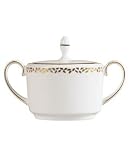 Vera Wang Gilded Leaf Imperial Covered Sugar Bowl