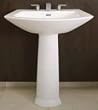 TOTO Soiree Pedestal Lavatory Top COTTON