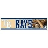 MLB Baseball Tampa Bay Devil Rays Bumper Sticker (2-Pack)