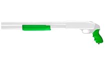 Hogue Tamer Shotgun Pistol Grip and Forend for Mossberg 500, Zombie Green