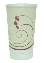 Solo 10 Oz Symphony Foam Tropy Cup - Case of 1500 - Model x10n-j8002