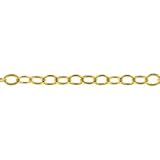 Review   / Gold Filled - 1.3mm - Flat Cable Chain : Pack of 25cm