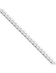 Sterling Silver 6mm Curb Chain QCB150-8"