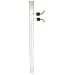 Chemglass CG-1213-HC-03 Glass Reflux Condenser with Removable Hose Connection, 250mm Jacket Length, 415mm Height, 24/40 Joint
