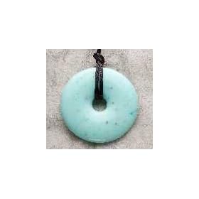 Smart Mom Teething Bling Donut Shaped Necklace - Jade