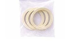 Universal Replacement Gasket for 3 Cup Stainless Steel Stovetop Espresso Coffee Maker, 3 cups