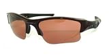 Oakley Flak Jacket XLJ Sunglasses Metallic Red Frame w / VR28 Black Iridium Lens - B000OVGZ9A