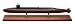 Toys : Ohio Class Submarine Wood Model Submarine