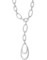 Clevereves 14K White Gold 1 5 8 Ct Tw Diamond Necklace