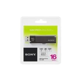 Sony - Micro Vault Ultra Black - Cl� USB - 16 Go
