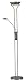 Kitchen & Housewares : Mother And Child Floor Lamp Silver Finish 1X300 And 1X50 Halogen Lamps. Dimmer Controlled