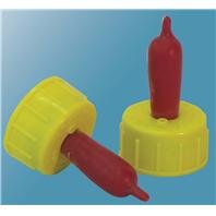 3 PACK PRITCHARD NIPPLES, Color: RED; Units Per Package: 2