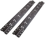 Curt Manufacturing 16204 5Th Wheel Rails Only (Carbide Black)