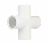 CHARLOTTE PIPE & FOUNDRY PVC 02410 0500 SCH 40 PVC CROSS (PACK OF 25)