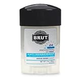 Brut Anti-Perspirant Clear Gel, Active Sport, 3-Ounce Sticks (Pack of 12)