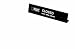 MMF Industries 283075304 Easel-Style Closed Sign, 12W x 2-1/2H Inch, Closed Next Teller Please with FDIC Logo, White Lettering / Black Background, Plexiglas (Each)